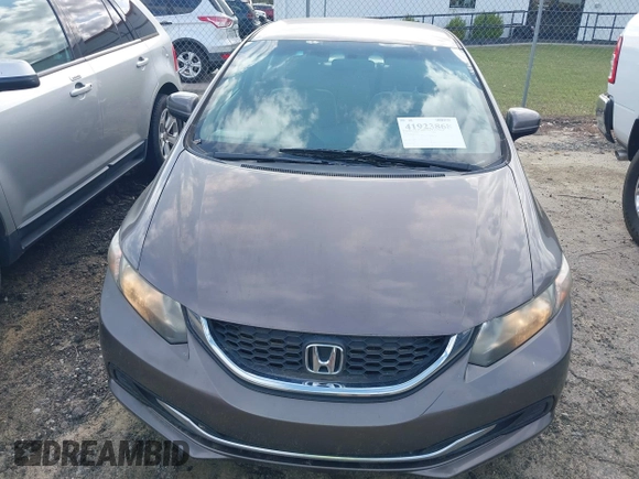2014 Honda Civic Sedan LX with VIN 19XFB2F50EE043934, listed as a IAAI auction lot 41923868 with 185,922 mi miles. Bid and sale history available at carsss.com. Image 6.