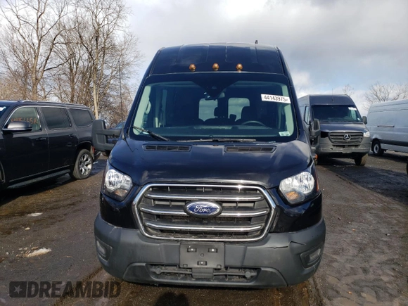 2022 Ford Transit with VIN 1FTBF4W84NKA16967, listed as a Copart auction lot 44143975 with 53,887 mi miles and Non Repairable. Bid and sale history available at DreamBid. Image 5.
