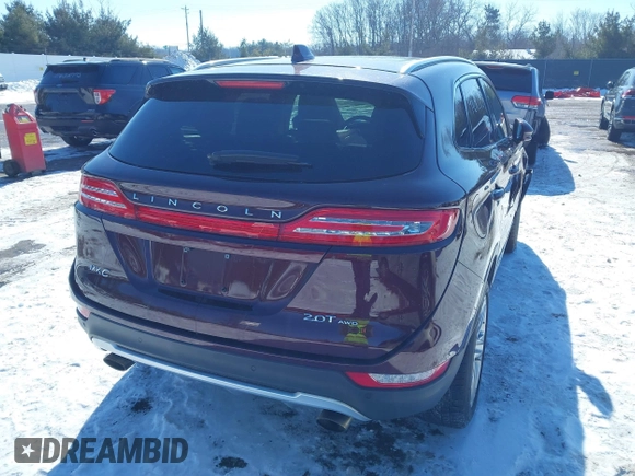 2017 Lincoln MKC Reserve with VIN 5LMCJ3D97HUL70539, listed as a IAAI auction lot 41613759 with 125,547 mi miles and . Bid and sale history available at DreamBid. Image 4.