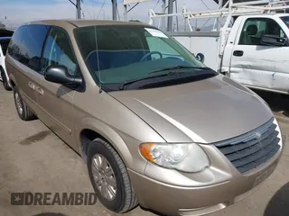 2007 Chrysler Town & Country LWB LX with VIN 2A4GP44R57R166826, listed as a IAAI auction lot 41761230 with 73,432 mi miles. Bid and sale history available at carsss.com. Image 1.