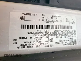 2023 Ford Transit with VIN 1FTYE1CGXPKA13081, listed as a Copart auction lot 55583935 with 126,698 mi miles and Salvage title. Bid and sale history available at DreamBid. Image 13.