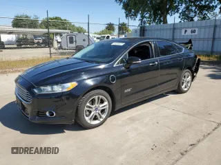 2016 Ford Fusion Titanium with VIN 3FA6P0SU4GR405106, listed as a Copart auction lot 54958025 with 90,230 mi miles and Salvage title. Bid and sale history available at DreamBid. Image 1.
