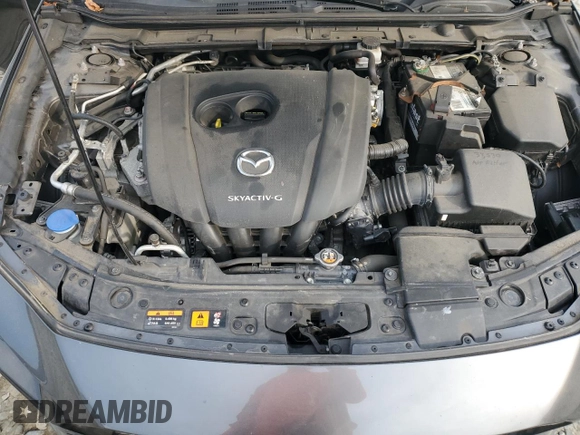 2019 Mazda 3 with VIN JM1BPAJMXK1119912, listed as a Copart auction lot 59708825 with 50,459 mi miles and Salvage title. Bid and sale history available at DreamBid. Image 11.