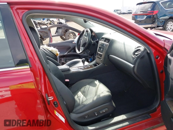 2012 Lexus IS 250 with VIN JTHCF5C29C5060225, listed as a IAAI auction lot 41494116 with 100,208 mi miles and . Bid and sale history available at DreamBid. Image 5.
