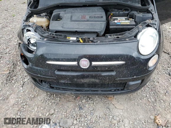2012 FIAT 500 Pop with VIN 3C3CFFAR5CT382498, listed as a Copart auction lot 61175555 with 154,669 mi miles and Salvage title. Bid and sale history available at DreamBid. Image 11.