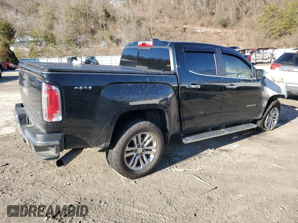 2016 GMC Canyon 4WD SLT with VIN 1GTP6DE15G1340013, listed as a Copart auction lot 45508015 with 0 mi miles and Salvage Title. Bid and sale history available at carsss.com. Image 3.