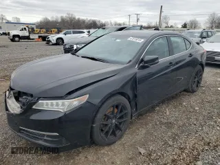 2015 Acura TLX with VIN 19UUB1F3XFA007514, listed as a Copart auction lot 47815015 with 187,197 mi miles and Salvage Title. Bid and sale history available at carsss.com. Image 1.
