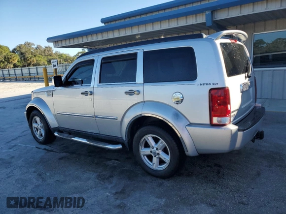 2007 Dodge Nitro SLT with VIN 1D8GT58K57W503007, listed as a Copart auction lot 87694345 with 146,832 mi miles and Salvage Title. Bid and sale history available at DreamBid. Image 2.
