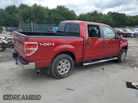 2011 Ford F-150 XL with VIN 1FTFW1EF0BFC83172, listed as a Copart auction lot 68005254 with Not Provided miles and Salvage Title. Bid and sale history available at carsss.com. Image 3.