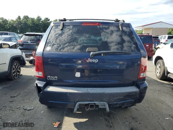 2006 Jeep Grand Cherokee Laredo with VIN 1J4GR48K66C222559, listed as a Copart auction lot 54574195 with 152,058 mi miles and Non Repairable. Bid and sale history available at carsss.com. Image 6.