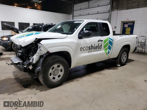 2024 Nissan Frontier S with VIN 1N6ED1CL1RN637143, listed as a Copart auction lot 51769655 with 16,397 mi miles and Salvage Title. Bid and sale history available at DreamBid. Image 1.