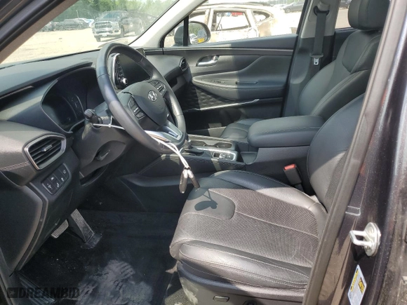 2020 Hyundai Santa Fe Limited with VIN 5NMS53AA8LH282847, listed as a Copart auction lot 54123895 with 62,874 mi miles and Salvage Title. Bid and sale history available at carsss.com. Image 7.