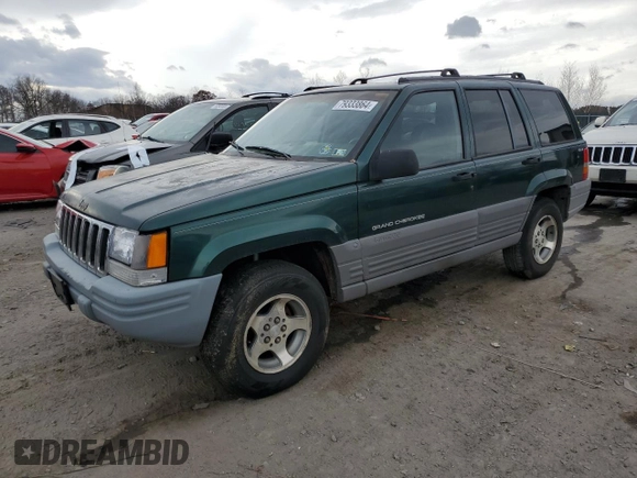 1998 Jeep Grand Cherokee Laredo with VIN 1J4GZ58S3WC152962, listed as a Copart auction lot 79333864 with 0 mi miles and Clean Title. Bid and sale history available at carsss.com. Image 1.