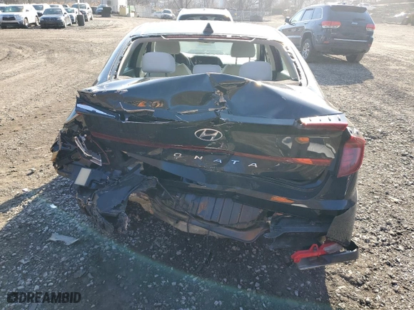 2023 Hyundai Sonata SEL with VIN KMHL14JA4PA306143, listed as a Copart auction lot 49792545 with 12,010 mi miles and Salvage Title. Bid and sale history available at carsss.com. Image 6.