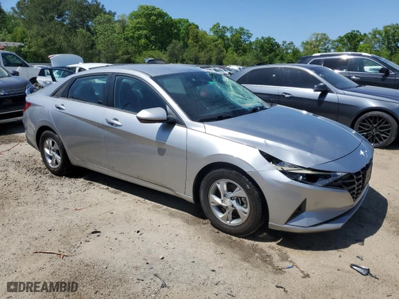 2021 Hyundai Elantra SE with VIN 5NPLL4AG7MH045887, listed as a Copart auction lot 51964195 with 60,556 mi miles and Clean Title. Bid and sale history available at carsss.com. Image 4.