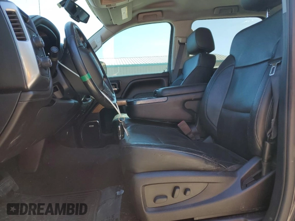 2014 Chevrolet Silverado 1500 LTZ with VIN 3GCUKSEC5EG211708, listed as a Copart auction lot 46094635 with 112,980 mi miles and Salvage Title. Bid and sale history available at DreamBid. Image 7.