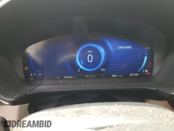 2020 Ford Escape Titanium with VIN 1FMCU9J99LUB07009, listed as a Copart auction lot 63213495 with 61,376 mi miles and Salvage title. Bid and sale history available at DreamBid. Image 9.
