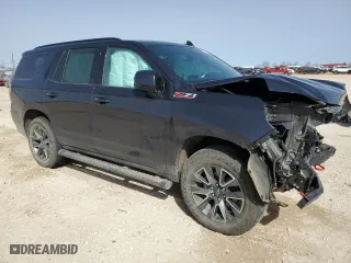 2023 Chevrolet Tahoe Z71 with VIN 1GNSKPKD4PR420515, listed as a Copart auction lot 47783215 with 38,342 mi miles and Salvage Title. Bid and sale history available at carsss.com. Image 4.