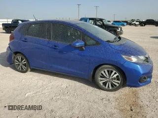 2019 Honda Fit EX z VIN 3HGGK5H82KM739808, wystawiony jako Copart lot #53745645 z przebiegiem 112 697 mil mil oraz Szkoda całkowita • Salvage title. Historia ofert i sprzedaży dostępna na DreamBid. Obrazek 4.
