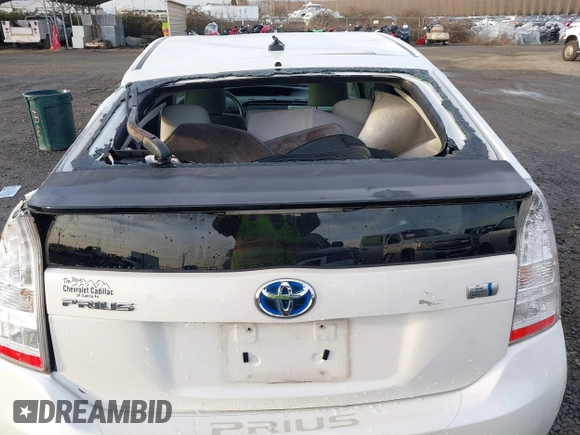 2011 Toyota Prius I with VIN JTDKN3DU4B1458064, listed as a IAAI auction lot 41409409 with 208,023 mi miles. Bid and sale history available at carsss.com. Image 13.