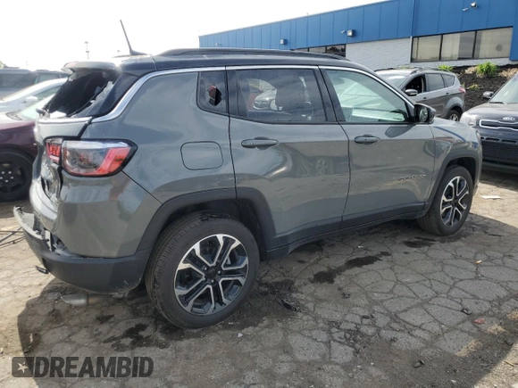 2023 Jeep Compass (RED) Edition z VIN 3C4NJDCN8PT572187, wystawiony jako Copart lot #56355855 z przebiegiem 38 506 mil mil oraz Nie do naprawy • Non repairable. Historia ofert i sprzedaży dostępna na DreamBid. Obrazek 3.