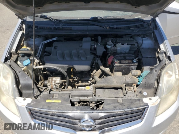 2012 Nissan Sentra 2.0 with VIN 3N1AB6AP7CL779436, listed as a Copart auction lot 57861405 with 184,747 mi miles and Salvage title. Bid and sale history available at DreamBid. Image 11.
