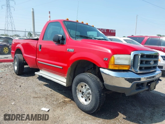 2000 Ford F-250 XL with VIN 1FTNF21L6YED23332, listed as a IAAI auction lot 42388713 with 141,598 mi miles and . Bid and sale history available at DreamBid. Image 1.