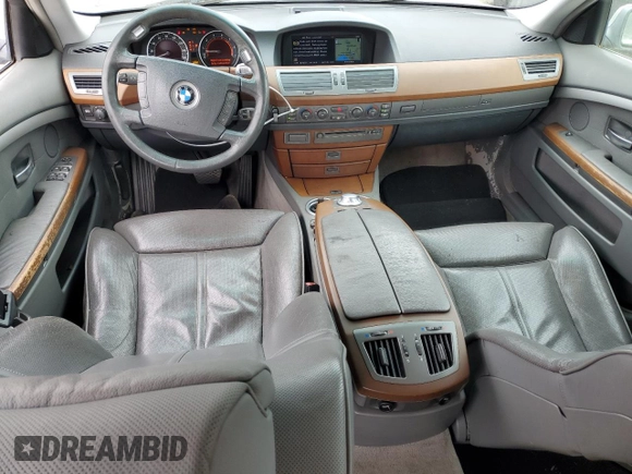 2003 BMW 7 Series 745i with VIN WBAGL63483DP64521, listed as a Copart auction lot 54973345 with 88,995 mi miles and Clean title. Bid and sale history available at DreamBid. Image 8.