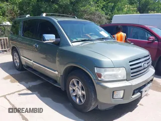 2004 Infiniti QX56 z VIN 5N3AA08A54N809861, wystawiony jako IAAI lot #42409186 z przebiegiem 165 299 mil mil oraz . Historia ofert i sprzedaży dostępna na DreamBid. Obrazek 1.