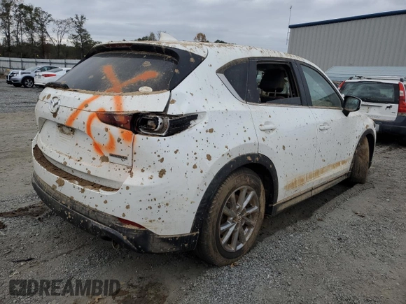 2022 Mazda CX-5 2.5 S Preferred Package with VIN JM3KFBCM3N0553628, listed as a Copart auction lot 74912524 with 0 mi miles and Salvage Title. Bid and sale history available at carsss.com. Image 3.