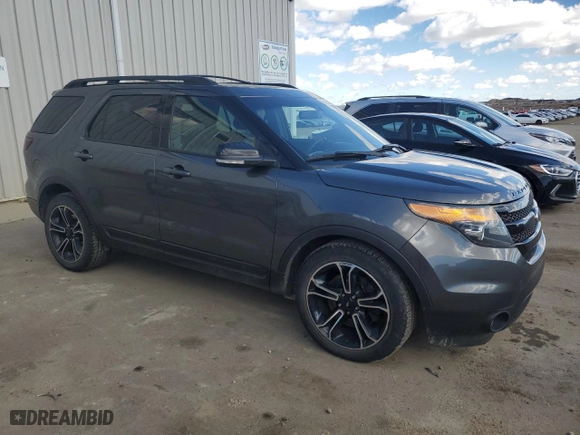 2015 Ford Explorer Sport with VIN 1FM5K8GT8FGA72915, listed as a Copart auction lot 50187805 with 206,154 mi miles and Clean Title. Bid and sale history available at carsss.com. Image 4.
