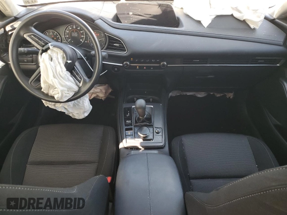 2023 Mazda CX-30 S with VIN 3MVDMBAM0PM506565, listed as a Copart auction lot 57699125 with 7,345 mi miles and Salvage title. Bid and sale history available at DreamBid. Image 8.
