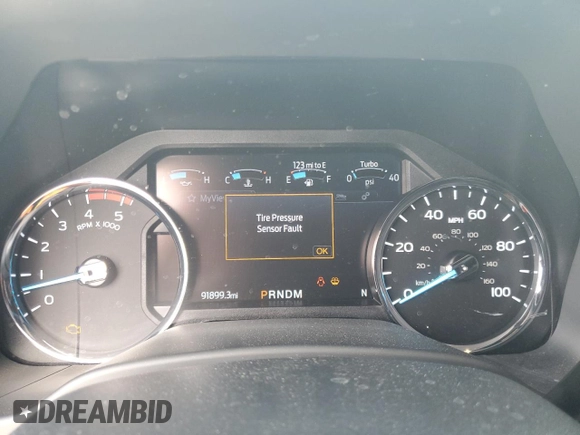 2022 Ford F-250 XL with VIN 1FT7W2BT2NEF98425, listed as a Copart auction lot 59781705 with 91,899 mi miles and Non repairable. Bid and sale history available at DreamBid. Image 9.