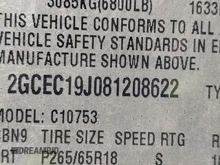 2008 Chevrolet Silverado 1500 1LT with VIN 2GCEC19J081208622, listed as a IAAI auction lot 41684612 with 253,258 mi miles and . Bid and sale history available at DreamBid. Image 9.