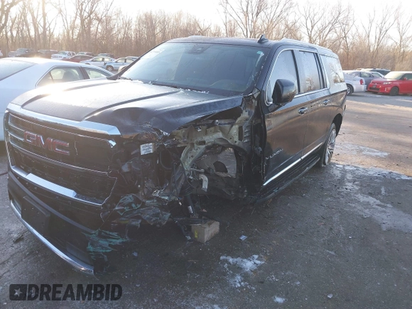 2023 GMC Yukon XL SLT with VIN 1GKS2GKD4PR350382, listed as a IAAI auction lot 41295165 with 38,075 mi miles. Bid and sale history available at carsss.com. Image 20.
