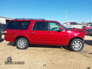 2013 Ford Expedition EL Limited with VIN 1FMJK1K55DEF63885, listed as a IAAI auction lot 41394116 with 118,297 mi miles. Bid and sale history available at carsss.com. Image 14.