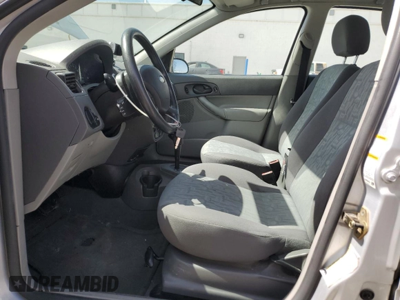 2005 Ford Focus S with VIN 1FAHP34N15W193100, listed as a Copart auction lot 52747555 with 66,634 mi miles and Salvage Title. Bid and sale history available at carsss.com. Image 7.