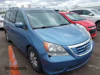 2008 Honda Odyssey EX-L with VIN 5FNRL38788B094336, listed as a IAAI auction lot 42042171 with 211,514 mi miles. Bid and sale history available at carsss.com. Image 1.
