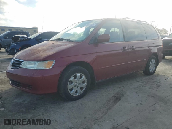 2003 Honda Odyssey EX-L with VIN 5FNRL18933B097823, listed as a Copart auction lot 46882805 with 349,062 mi miles and Clean Title. Bid and sale history available at DreamBid. Image 1.