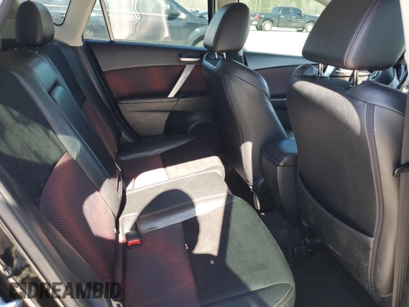 2012 Mazda 3 Mazdaspeed3 Touring with VIN JM1BL1L40C1536983, listed as a Copart auction lot 46609565 with 181,179 mi miles and Salvage Title. Bid and sale history available at DreamBid. Image 10.
