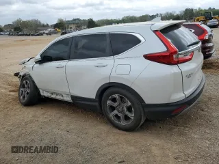 2019 Honda CR-V EX-L with VIN 7FARW1H84KE037857, listed as a Copart auction lot 51660825 with 90,322 mi miles and Salvage Title. Bid and sale history available at carsss.com. Image 2.