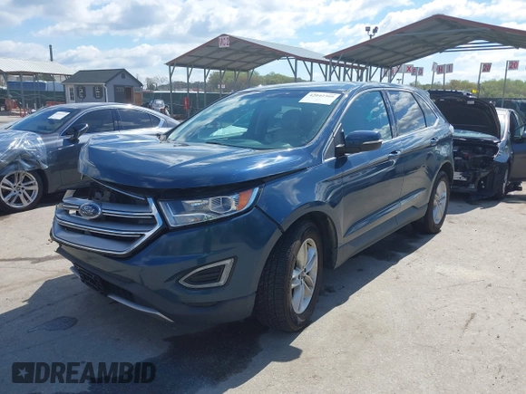 2016 Ford Edge SEL with VIN 2FMPK3J84GBB43195, listed as a IAAI auction lot 42042360 with 154,917 mi miles. Bid and sale history available at carsss.com. Image 17.