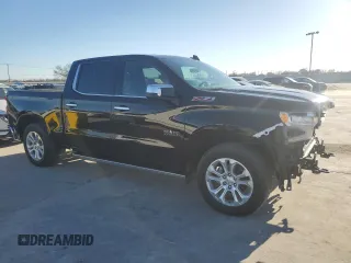 2023 Chevrolet Silverado 1500 LTZ with VIN 3GCUDGE85PG123781, listed as a Copart auction lot 48239425 with 46,606 mi miles and Clean Title. Bid and sale history available at carsss.com. Image 4.