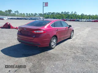 2016 Ford Fusion SE with VIN 3FA6P0HD8GR376622, listed as a IAAI auction lot 41443807 with 125,385 mi miles. Bid and sale history available at carsss.com. Image 4.