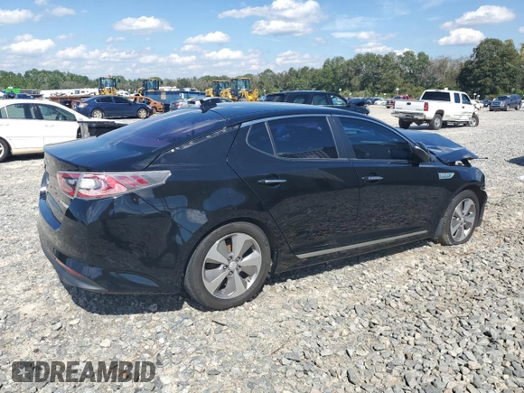 2016 Kia Optima Hybrid EX with VIN KNAGN4ADXG5094181, listed as a Copart auction lot 73480994 with 90,721 mi miles and Salvage Title. Bid and sale history available at carsss.com. Image 3.