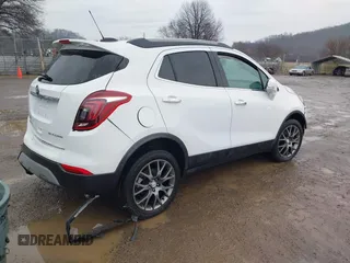 2018 Buick Encore Sport Touring with VIN KL4CJ1SB3JB683195, listed as a IAAI auction lot 41672834 with 19,037 mi miles. Bid and sale history available at carsss.com. Image 4.