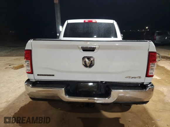 2019 Ram 2500 Big Horn with VIN 3C6UR5DJ6KG684520, listed as a Copart auction lot 87304884 with 0 mi miles and Salvage Title. Bid and sale history available at carsss.com. Image 6.