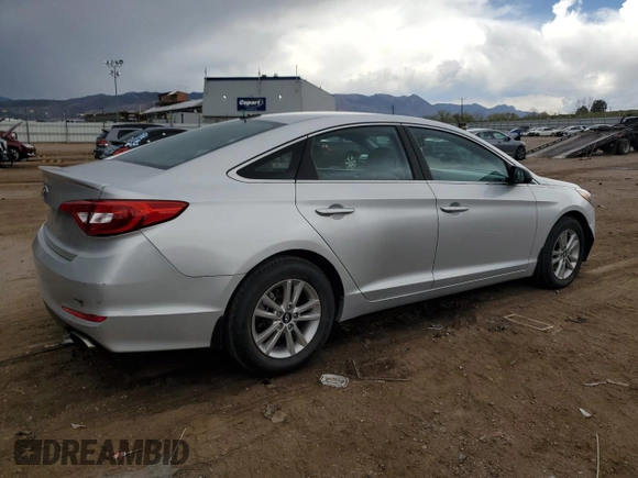 2017 Hyundai Sonata 2.4L with VIN 5NPE24AF2HH437507, listed as a Copart auction lot 54623255 with 72,882 mi miles and Clean Title. Bid and sale history available at carsss.com. Image 3.