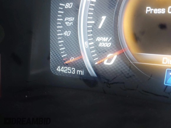 2015 Chevrolet Corvette 3LT with VIN 1G1YE2D78F5104697, listed as a IAAI auction lot 41236668 with 44,253 mi miles. Bid and sale history available at carsss.com. Image 16.