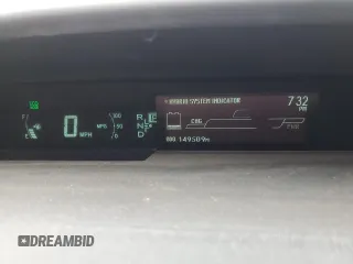 2011 Toyota Prius I with VIN JTDKN3DU6B0304235, listed as a Copart auction lot 55073815 with 149,509 mi miles and Salvage Title. Bid and sale history available at DreamBid. Image 9.